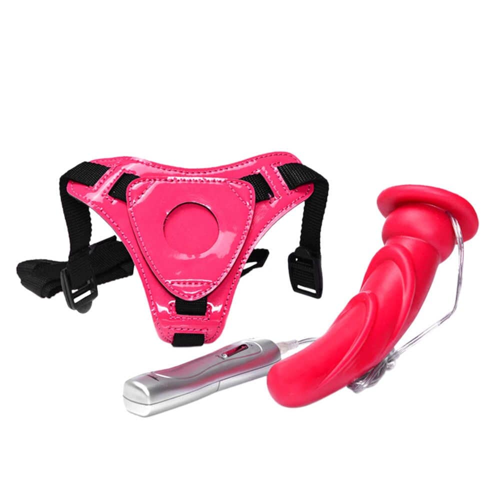 Arnes Dildo Consolador Vibrador Loveaider - Imagen 4