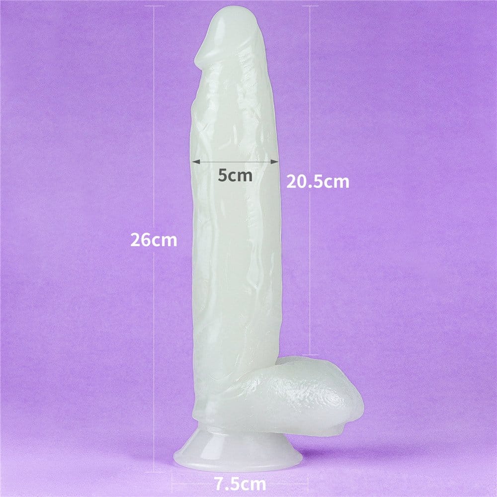 Dildo luminiscente Lumino 20,5cm - Imagen 5