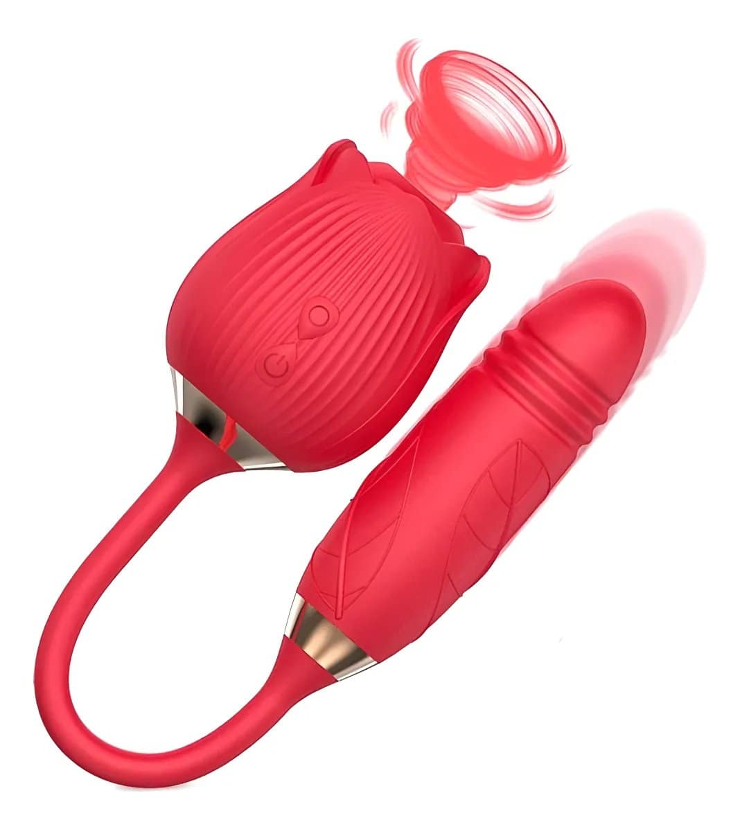 Estimulador 2 en 1 Rosa