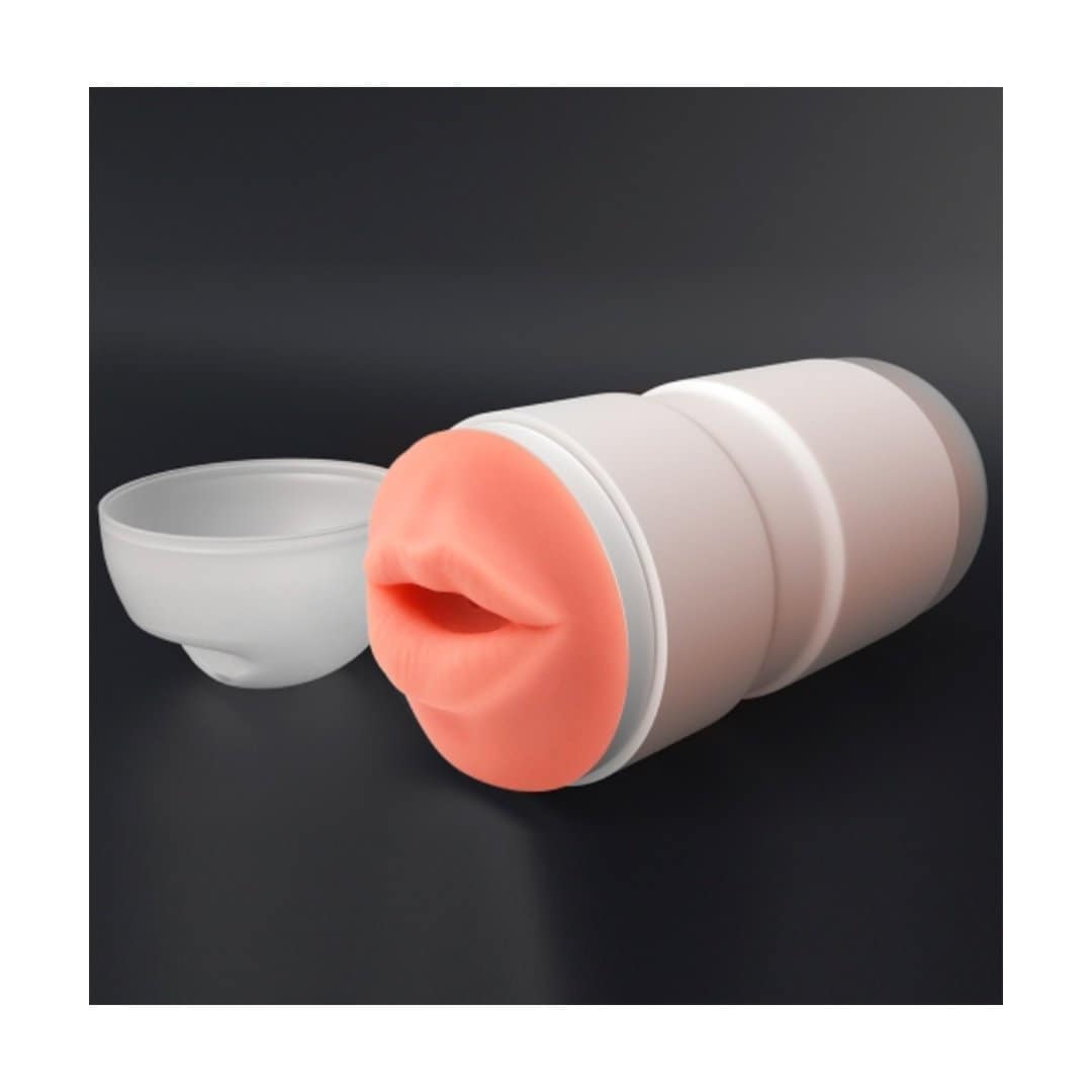 Masturbador masculino Lotus boca SexInACan LOVETOY - Imagen 4
