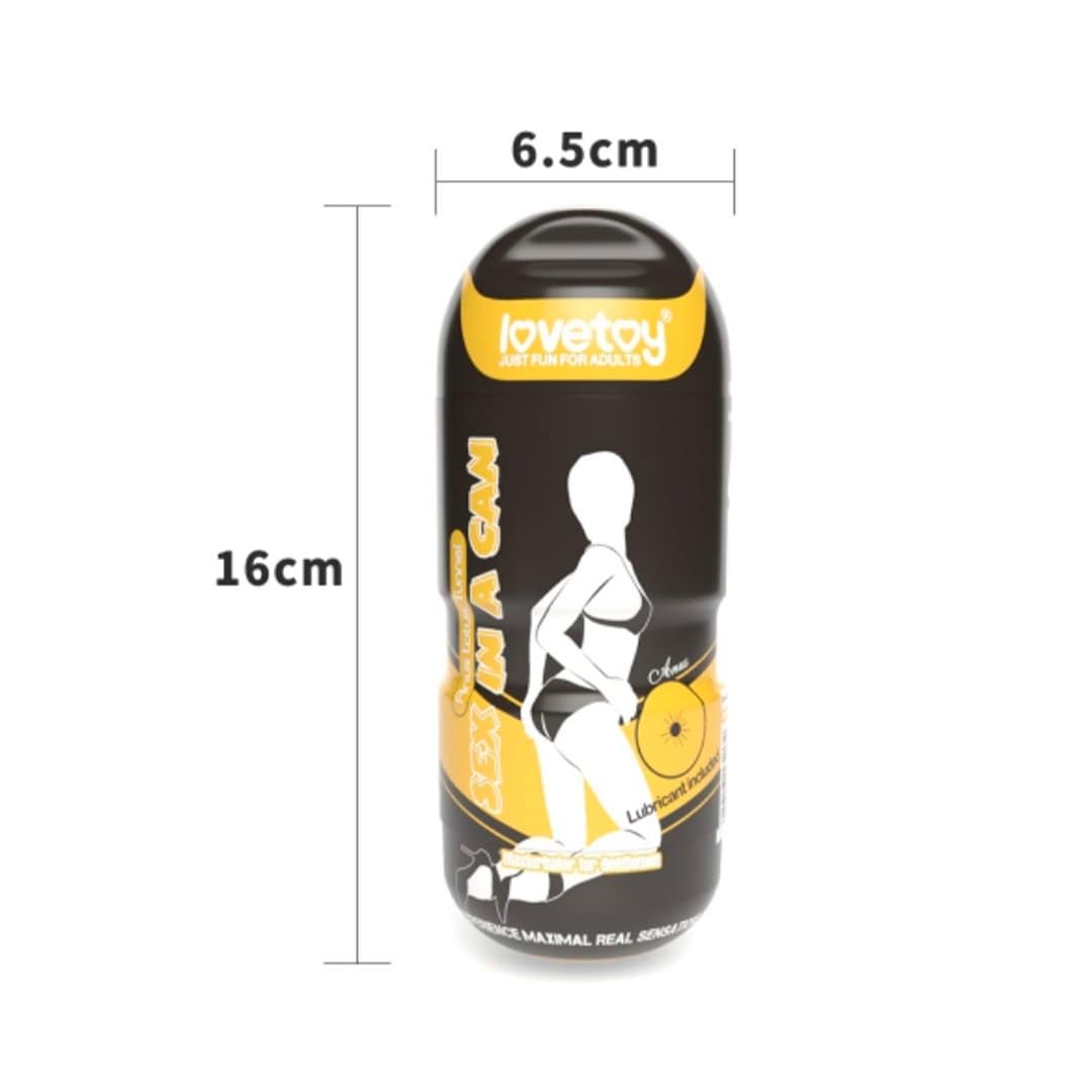 Masturbador masculino Stamina ano SexInACan - Imagen 4