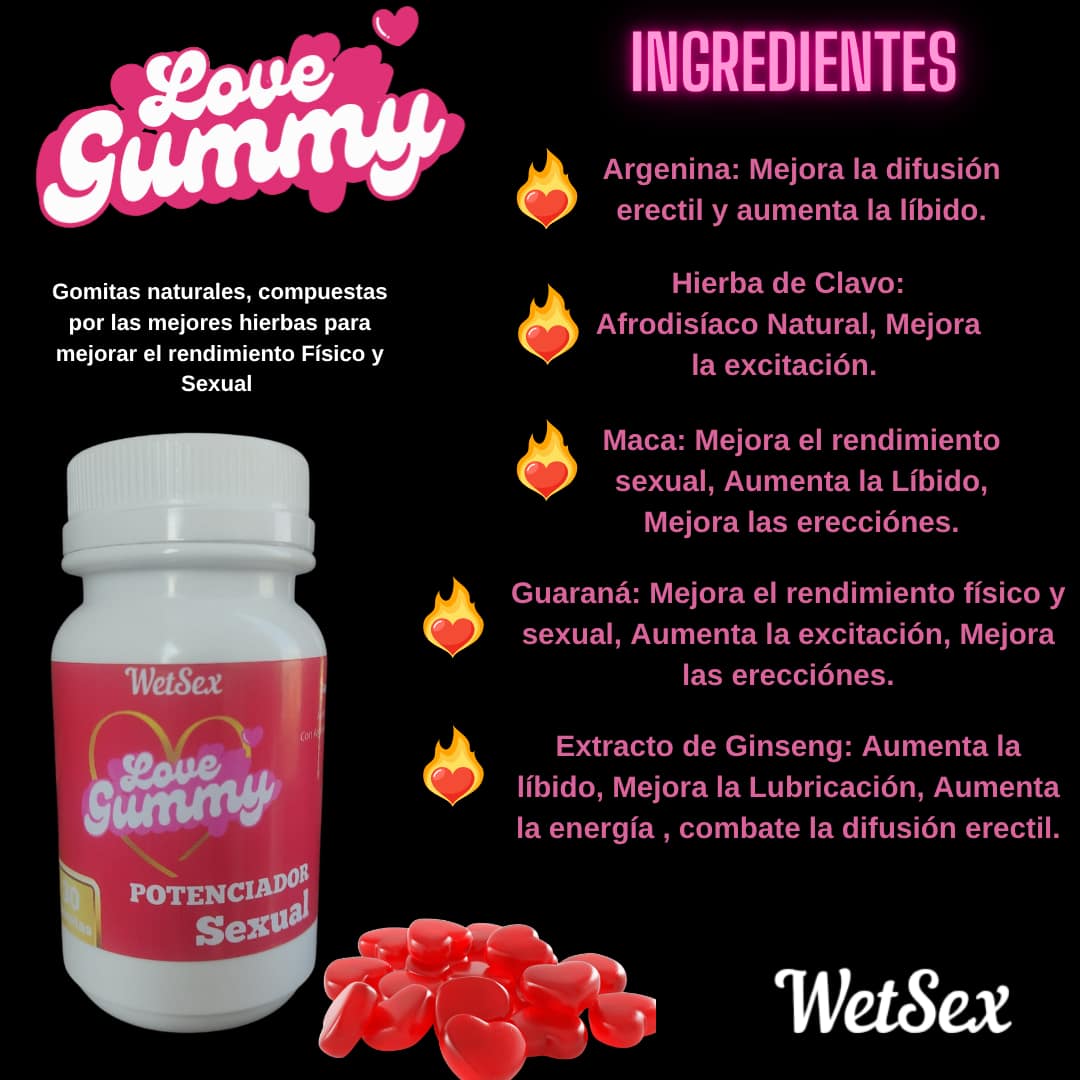 Gomitas potenciadoras unisex - Imagen 2