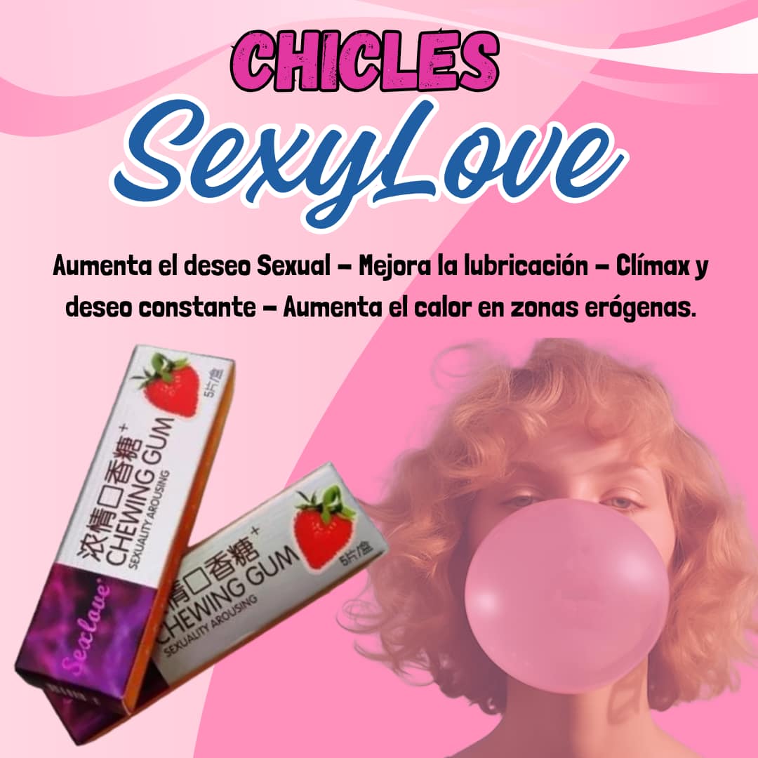 Chicle Excitante Sexy Love - Imagen 2