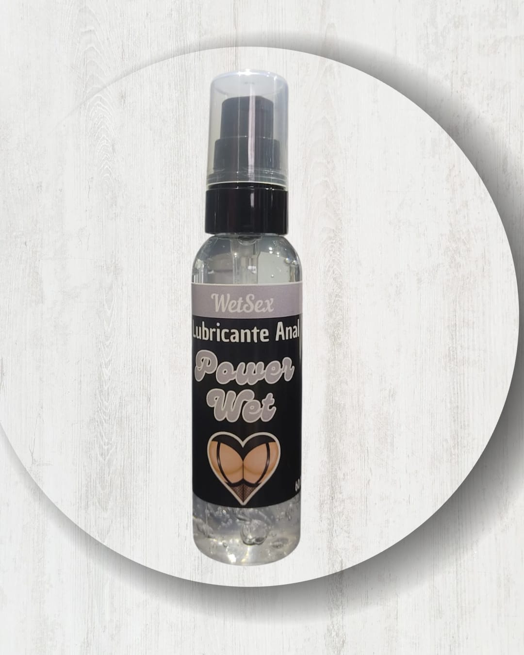 Lubricante anal con triple anestesia