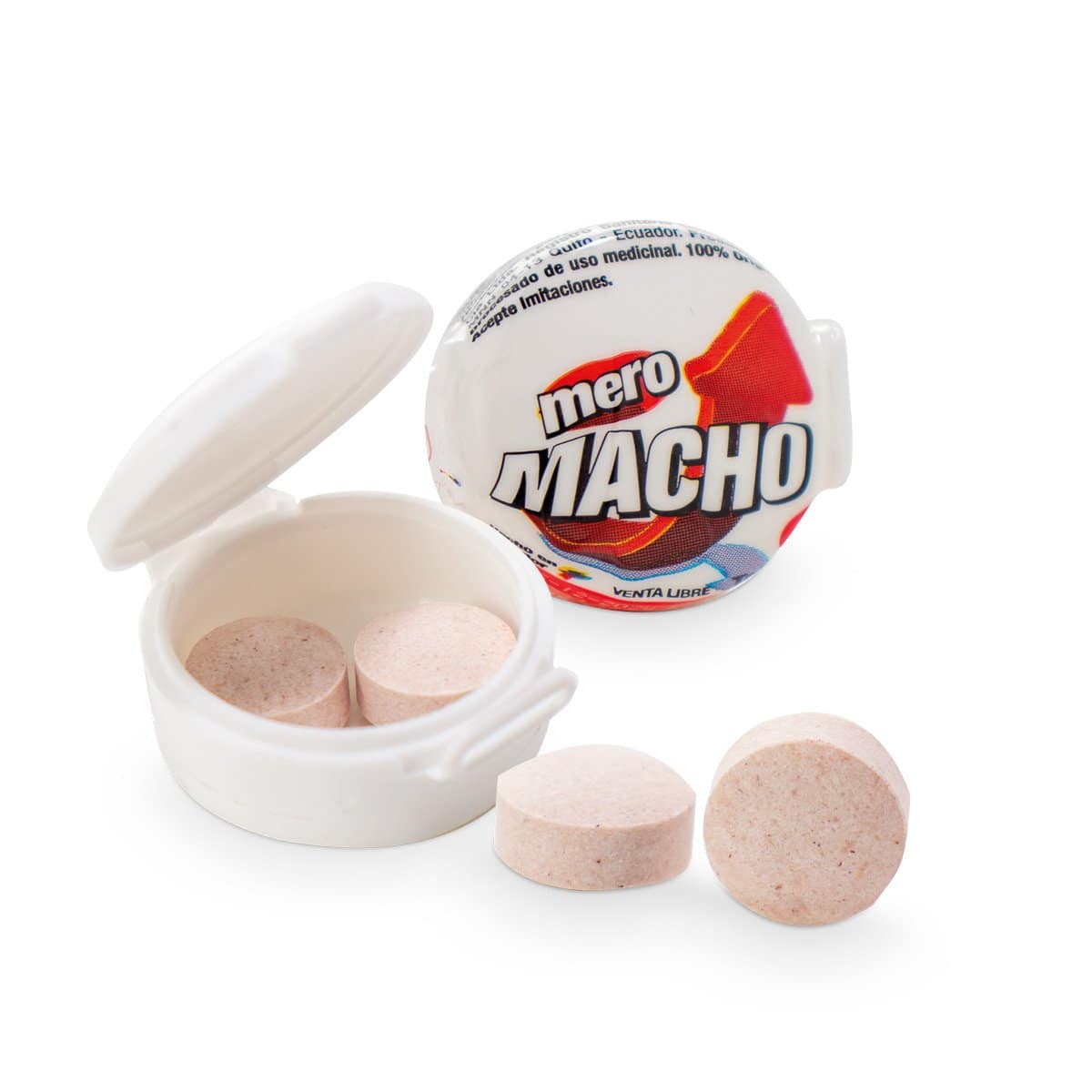 Pastillas Mero macho X2