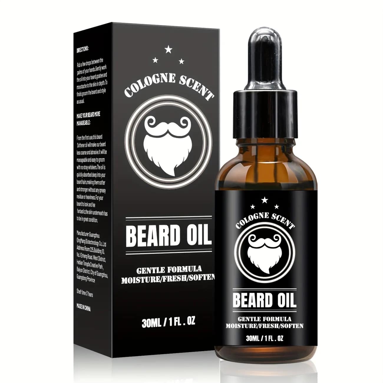 Aceite de Barba Con Feromonas