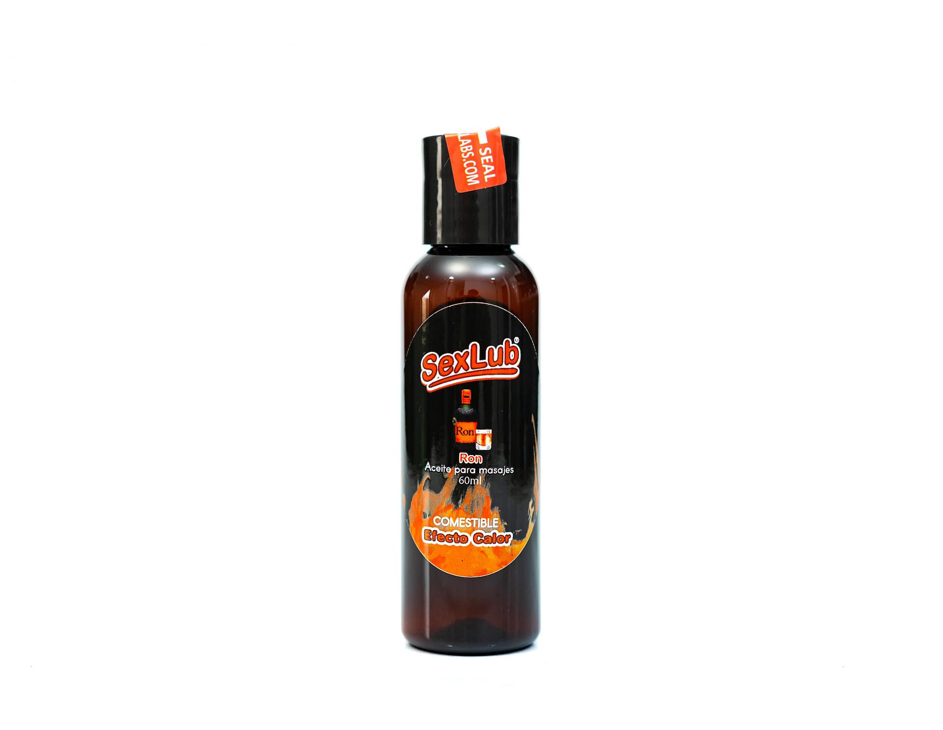 Aceite SexLub Comestible licores, sabor Ron 60 ml