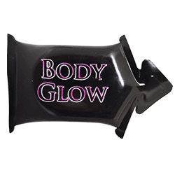 Crema de masajes Body Glow brillo neon