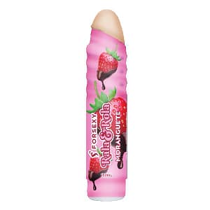 334-1 Lubricante Sabor Frutilla Bañada en Chocolate