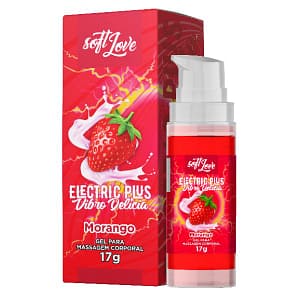 634-1 ELECTRIC PLUS VIBRO DELICIA FRUTILLA