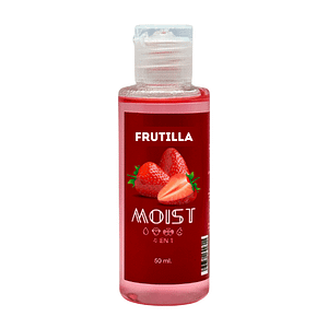 Lubricante frutilla moist 4 en 1
