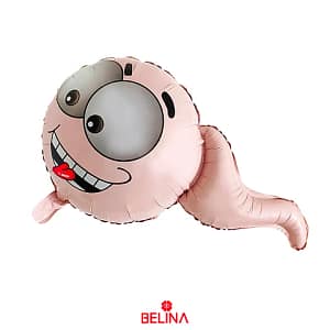 Globo Metálico Espermatozoide