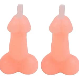 Velas Figura Pene Despedida De Soltera 2x5cm