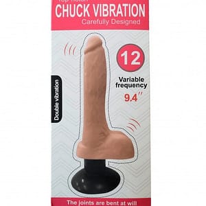 Vibrador con ventosa Chuck