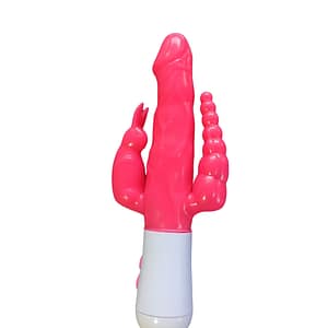 Vibrador conejo triple