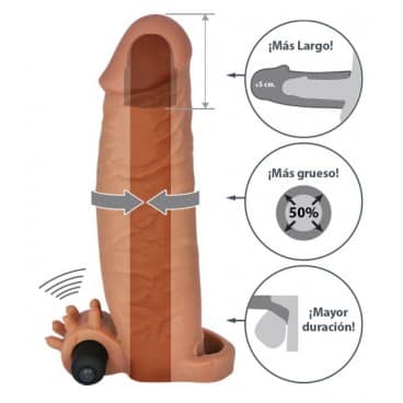 Funda X-tender Mulato con Bala Vibradora - Imagen 2