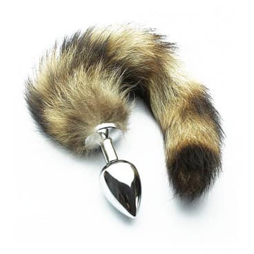 Plug Metal con cola de Zorro