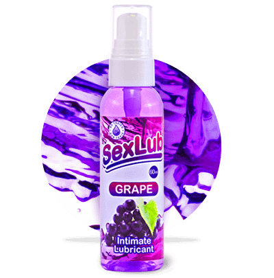 Lubricante comestible sexlub sabor uva