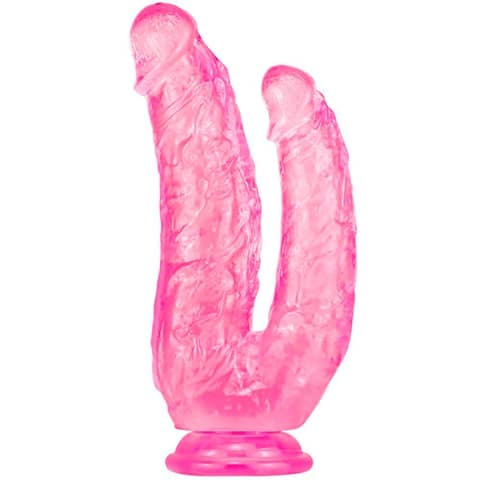 Dildo doble Jelly