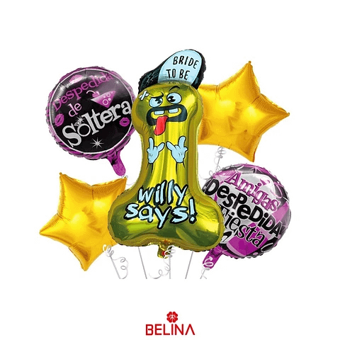 Set de globos despedida de soltera