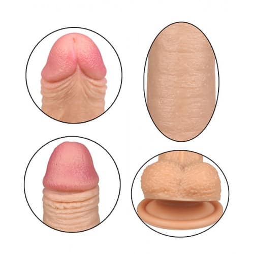 Consolador con Testículos Nature Cock - Imagen 2