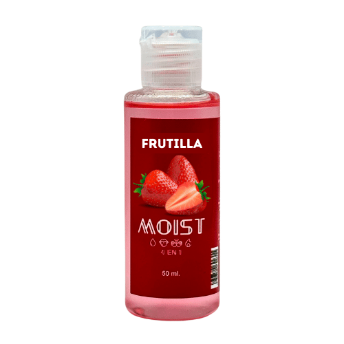 Lubricante frutilla moist 4 en 1