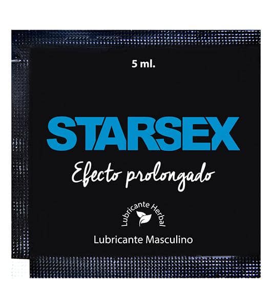 Lubricante Masculino Starsex Efecto Prolongado