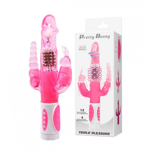 Rotador Pretty Bunny Doble Penetración - Imagen 4