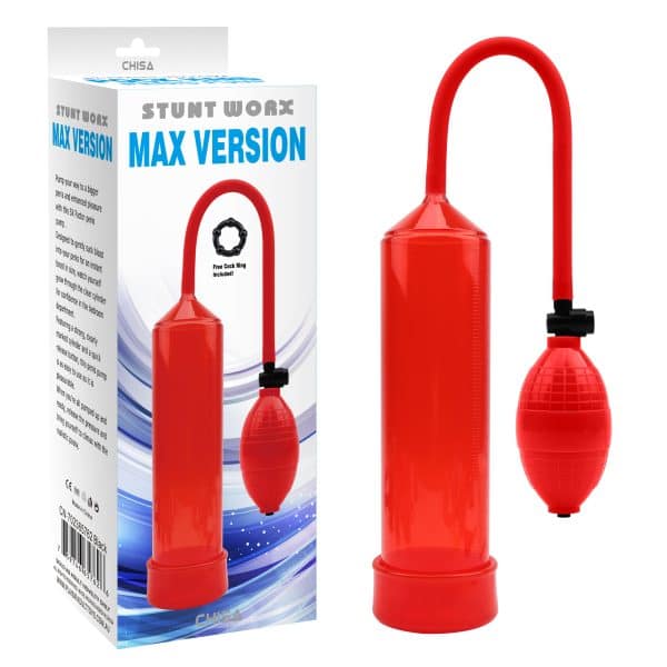 Bomba vacio Max roja