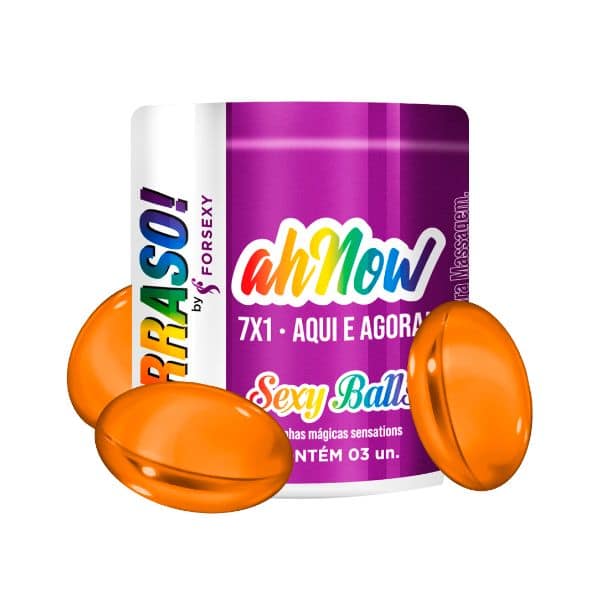 SEXY BALLS ARRASO! AH NOW ANAL 7X1 (3 UNIDADES)