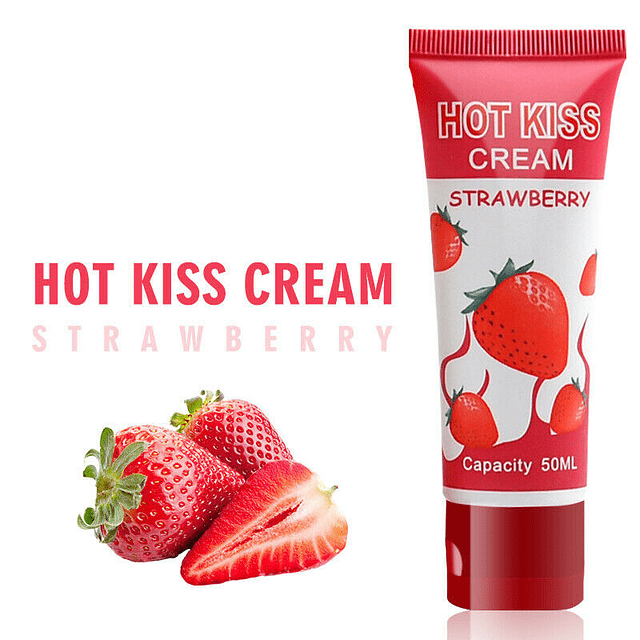 Lubricante frutilla hot kiss