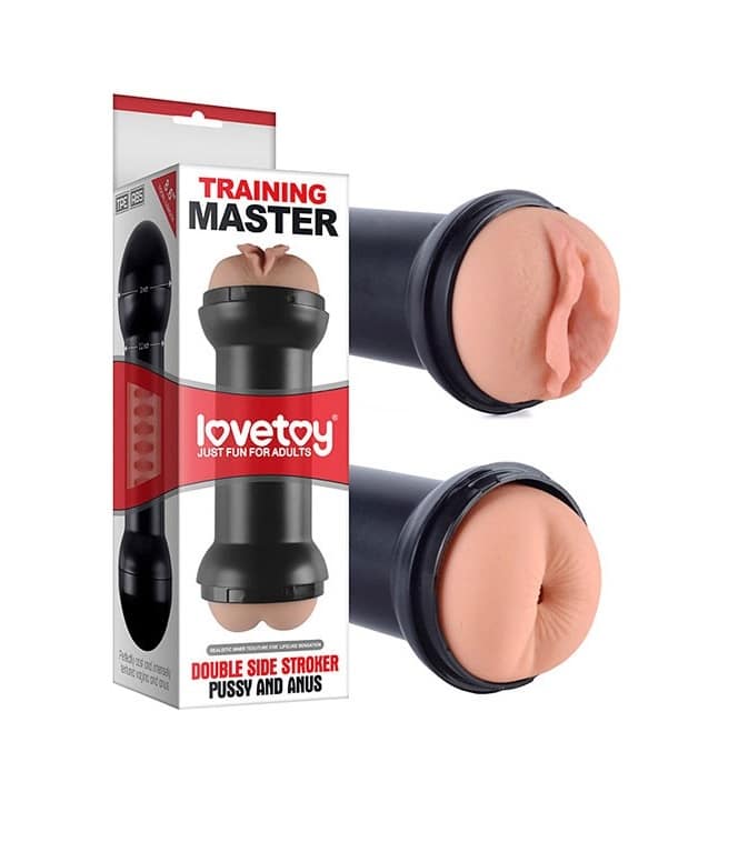 Masturbador doble, Vagina - Ano