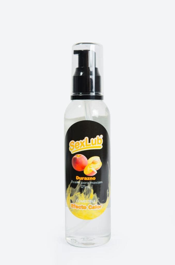Aceite SexLub Comestible Durazno 125ml