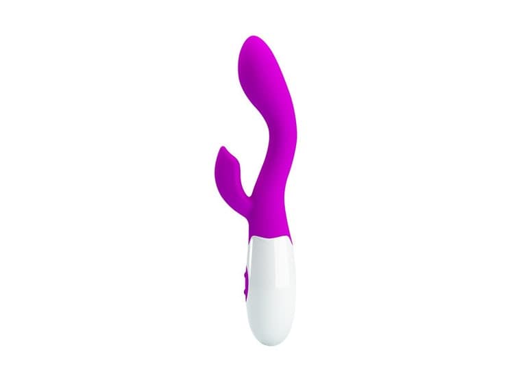 Vibrador con estimulador Brighty