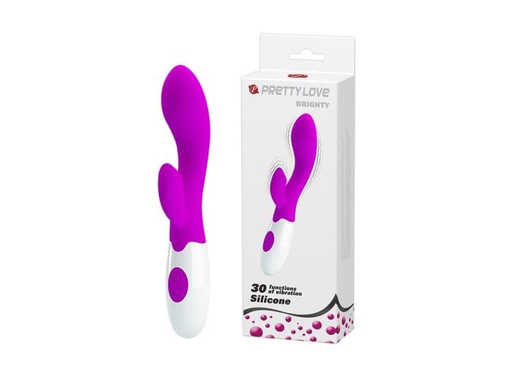 Vibrador con estimulador Brighty - Imagen 2