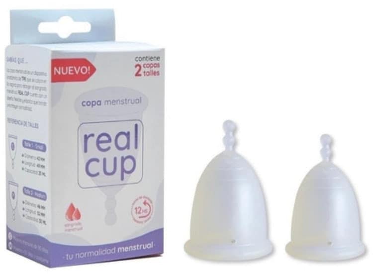 Copa menstrual real Cup, Pack 2