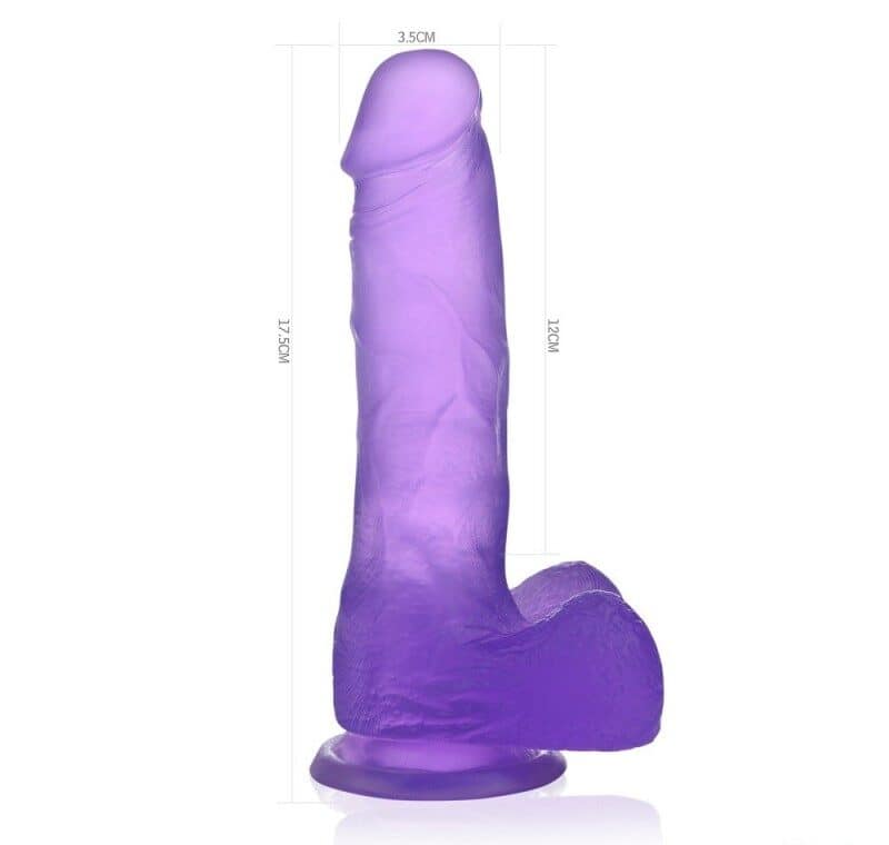 Consolador Jelly Studs Medium - Imagen 3