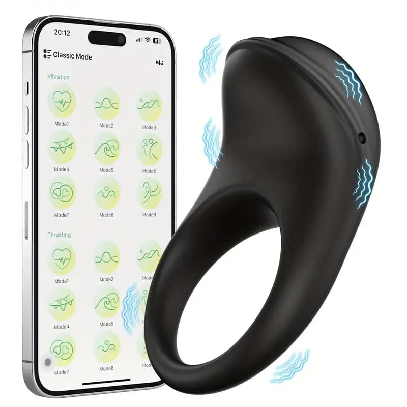 Anillo Vibrador Con APP