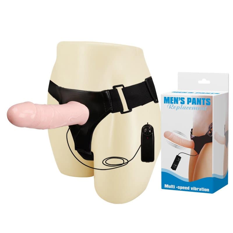 Arnés sexual con funda y vibración BAILE