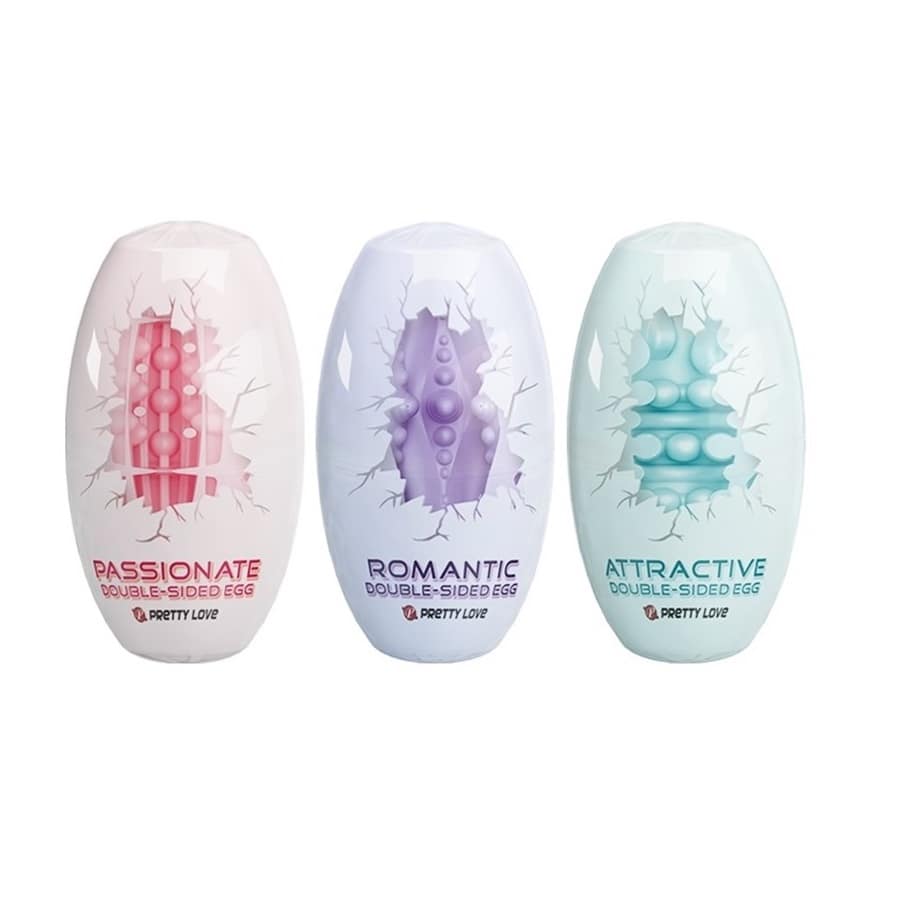 Huevo Masturbador Masculino Reversible Pretty Love