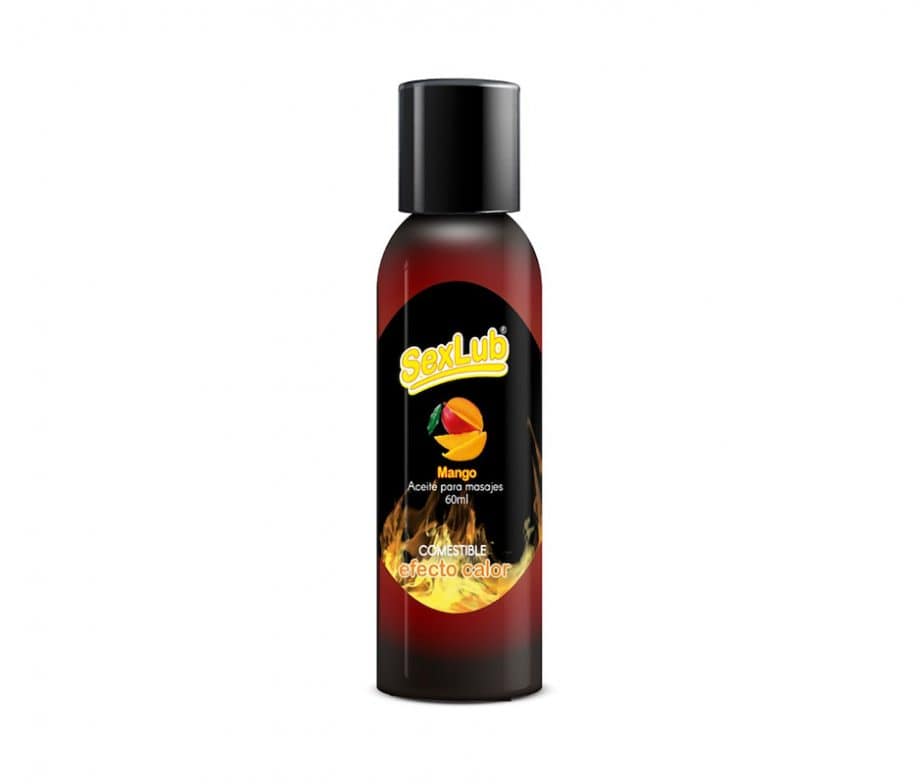 Aceite Sexlub comestible sabor Mango 60 ml